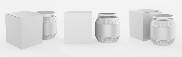 光滑的瓶子模型图片下载