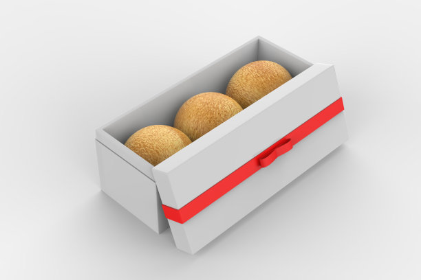 牛皮纸纸盒与巧克力图片下载