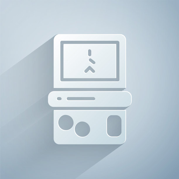 剪纸便携式俄罗斯方块电子游戏图标图片下载