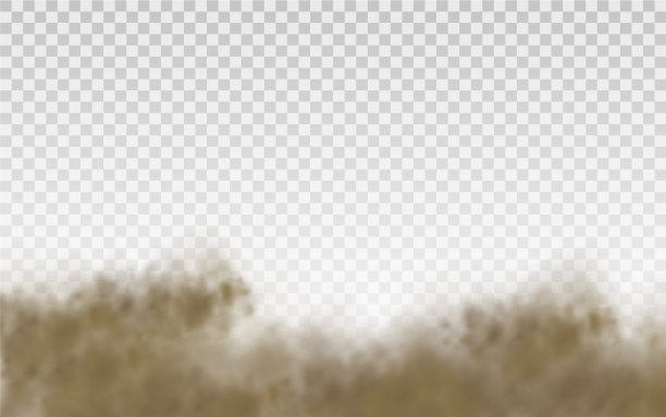 飞沙，棕尘，云，风，沙尘暴图片下载