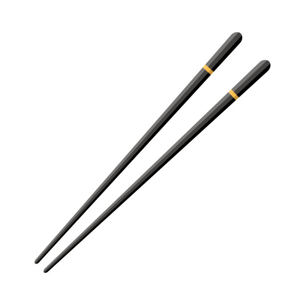 筷子为中国寿司日本桥牌木制图片下载