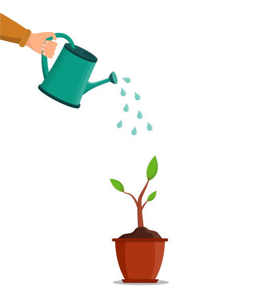 水可以在手浇树和水图片下载
