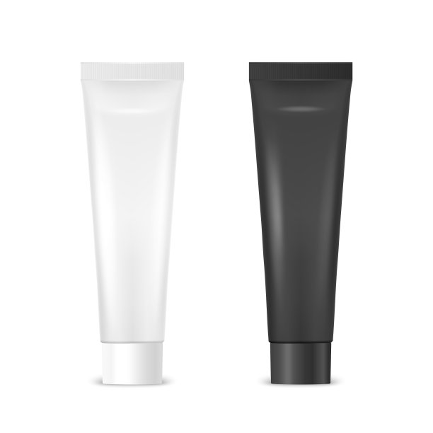 3d逼真的塑料金属白色和黑色图片下载