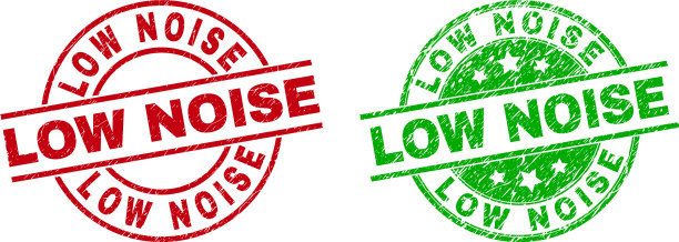 低噪音圆形印章印章采用腐蚀纹理图片下载