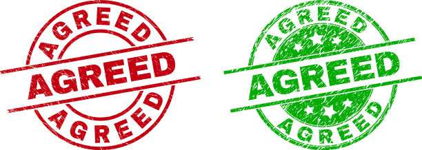 粗糙风格的圆形水印图片下载