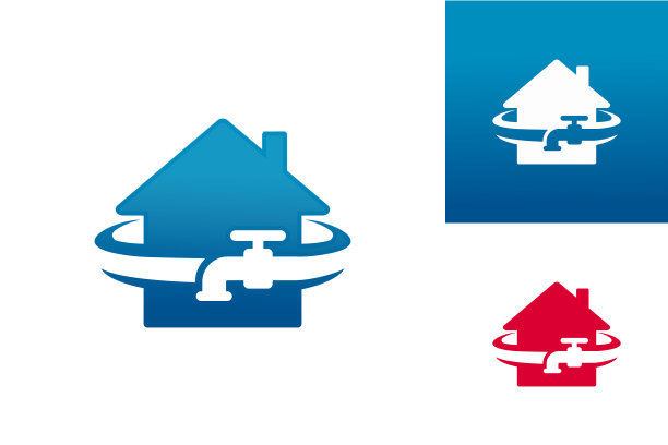 采购产品家居管道标志模板设计矢量，会徽，设计概念，创意符号，图标图片下载