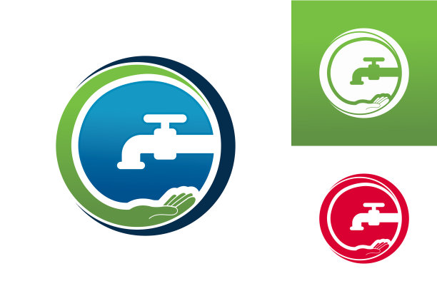 采购产品管道护理标志模板设计矢量，会徽，设计概念，创意符号，图标图片下载