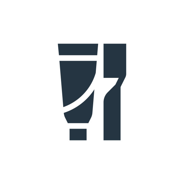 牙刷图标。字形牙刷图标用于网站设计和移动，应用程序开发，打印。牙刷图标从填充药房收集孤立的白色背景。图片下载