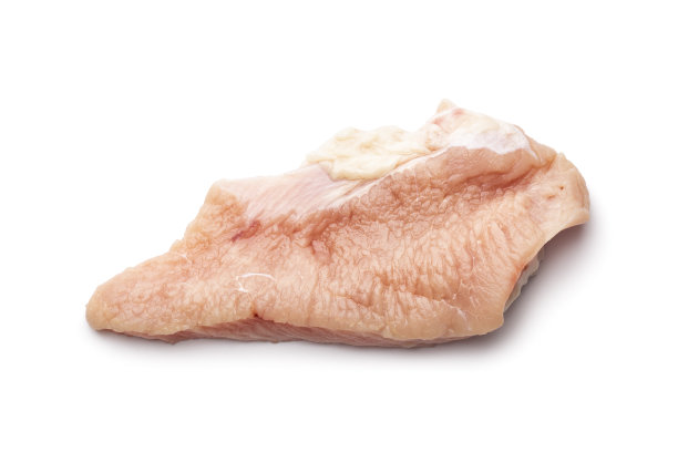 火鸡胸肉的白色肉图片下载