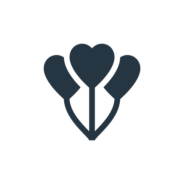 心的图标。字形心形图标用于网站设计和移动，应用程序开发，打印。心图标从填充母亲节收集孤立的白色背景。图片下载