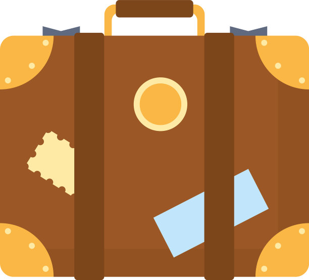 旅行手提箱设计图片下载