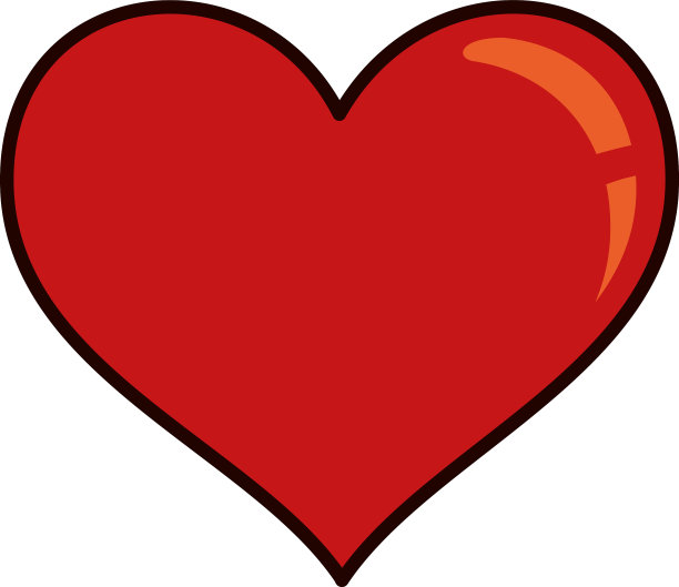 红色的心设计图片下载