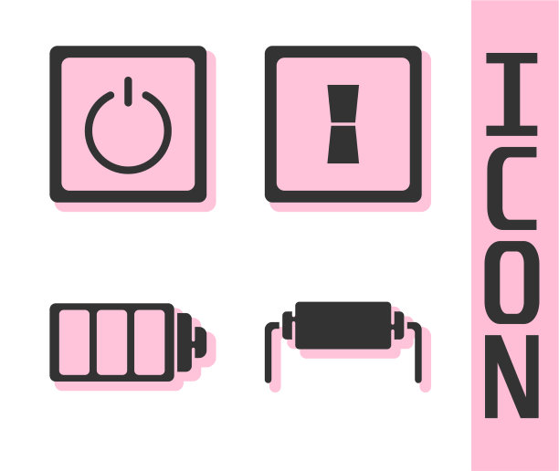 设置电阻器电光开关图片下载