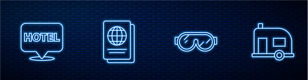 设置滑雪镜位置，酒店护照和图片下载