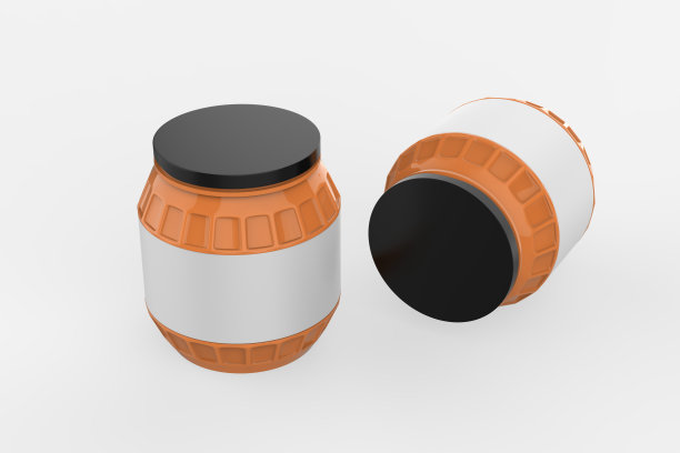 光滑的瓶子模型图片下载