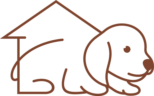 狗屋标志设计创意狗标志设计图片下载