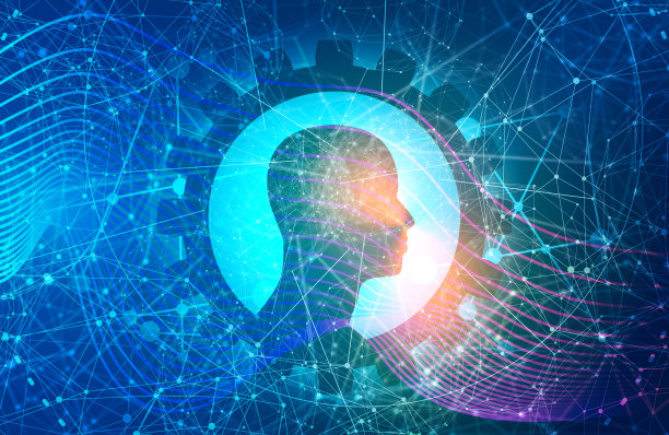 一个男人头部的剪影图片下载