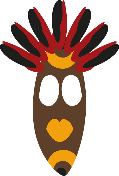 非洲面具的传统图片下载