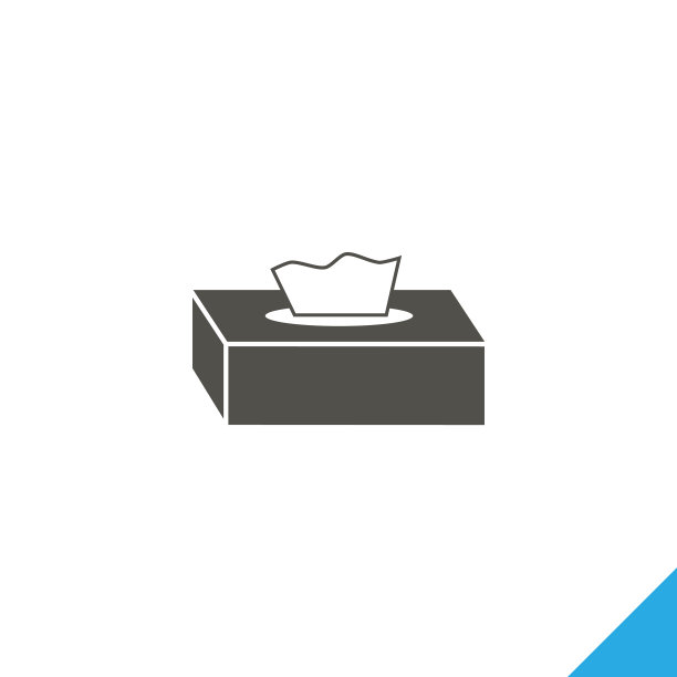 纸巾盒简单图标纸巾盒图片下载