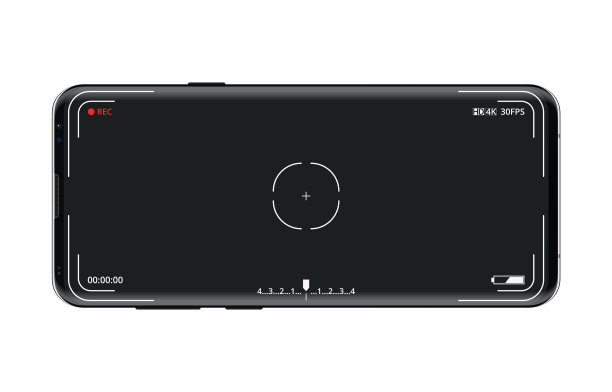 带有摄像头取景器的现代智能手机图片下载