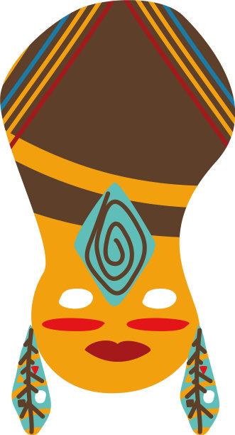 非洲艺术面具图片下载