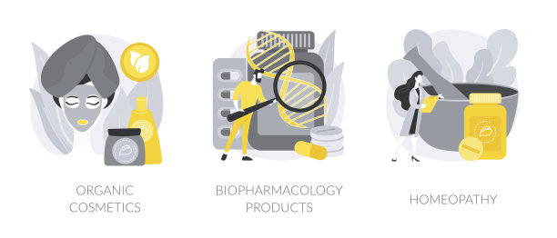美业抽象概念矢量插图。图片下载