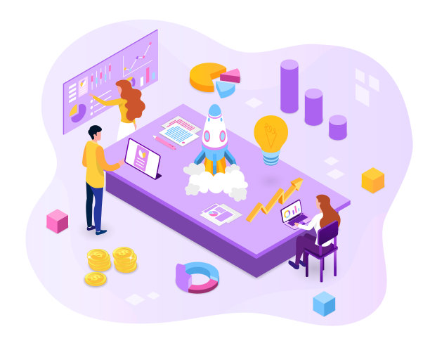 为实现目标而制定财务战略的概念图片下载