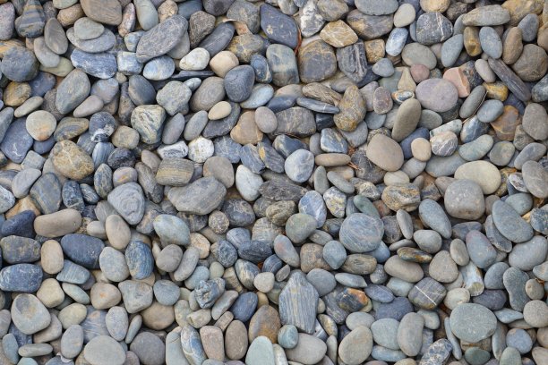 抽象背景与圆形pepeble石头图片下载