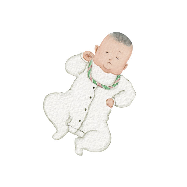 熟睡的婴儿图片下载