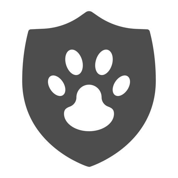 保护徽章宠物固体图标动物图片下载
