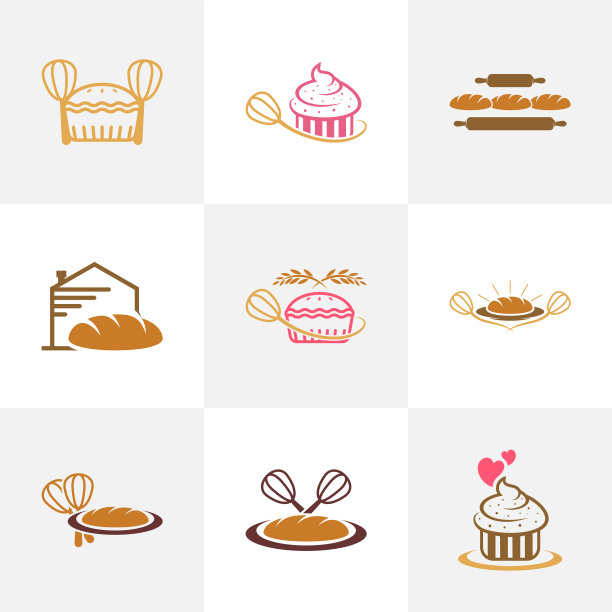 设置烘焙店标识设计创意烘焙店标识图片下载