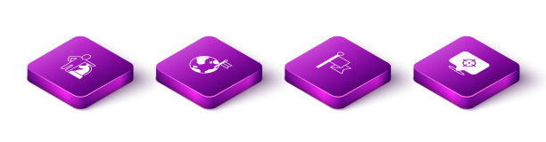 设置等距的国际象棋星球旗旗和图片下载