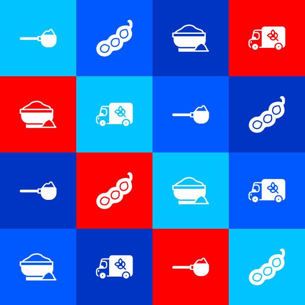 用量杯盛上绿豌豆粉图片下载