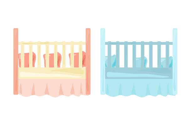 两根蓝色和粉红色的杆子图片下载