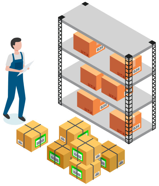 仓库工作人员，负责包裹的储存图片下载