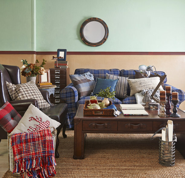 家居室内客厅的设计风格图片下载