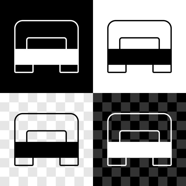 设置大床为两人或一人图标隔离图片下载