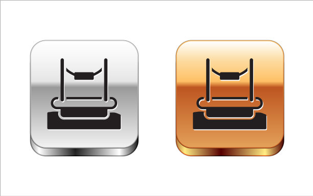 黑色蹦极，金属吸引力图片下载