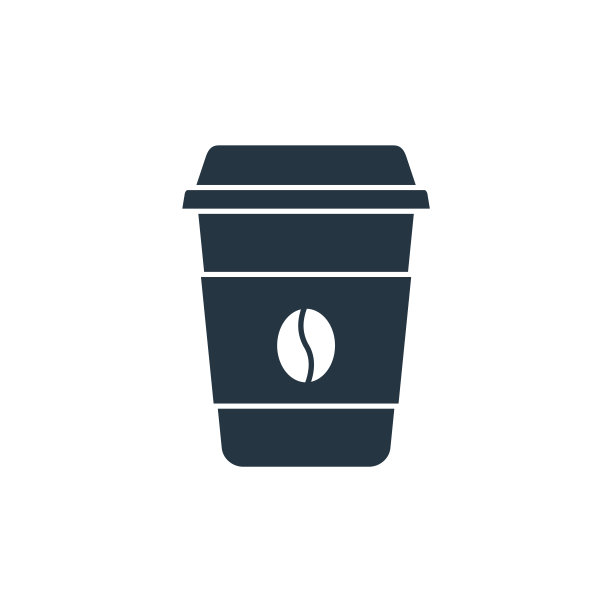 咖啡杯图标。雕刻咖啡杯图标，用于网站设计和移动，应用程序开发，打印。咖啡杯图标从充满咖啡店收集孤立的白色背景。图片下载