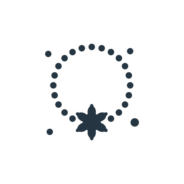 项链图标。字形项链图标用于网站设计和移动，应用程序开发，打印。项链图标从填充珠宝收集孤立的白色背景。图片下载