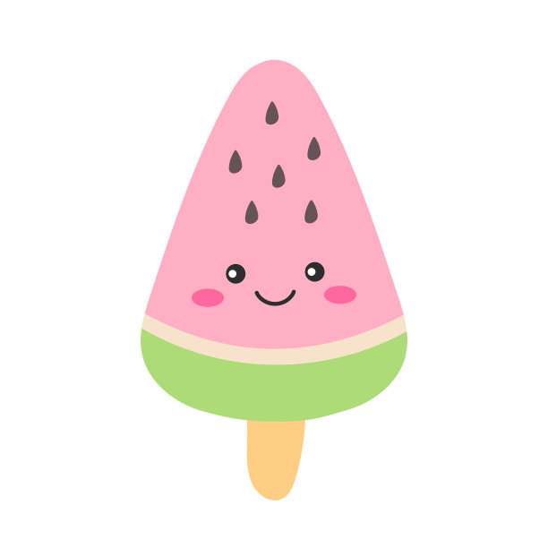 西瓜冰淇淋冰棒图片下载