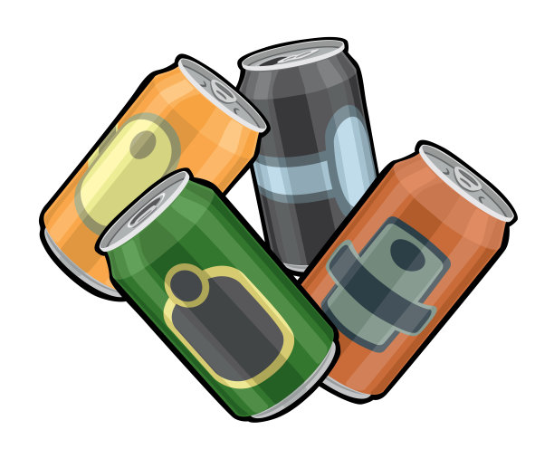 铝罐组成。图片下载