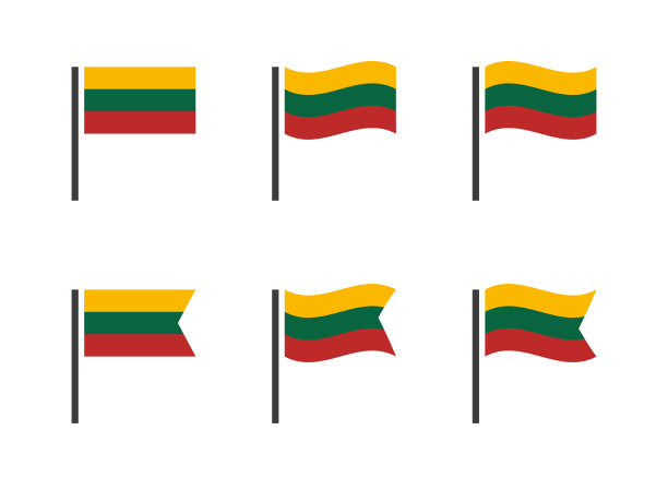 立陶宛国旗图标设置，标志立陶宛国旗图片下载