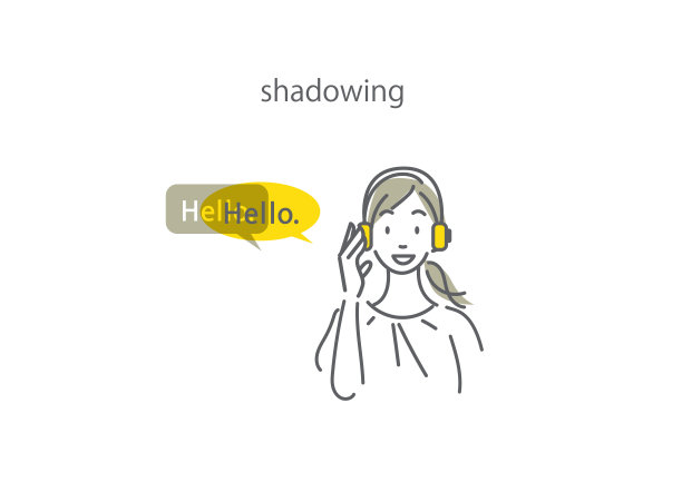 年轻女子学习英语图片下载