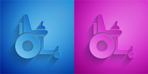 剪纸电动轮椅为残疾人图片下载