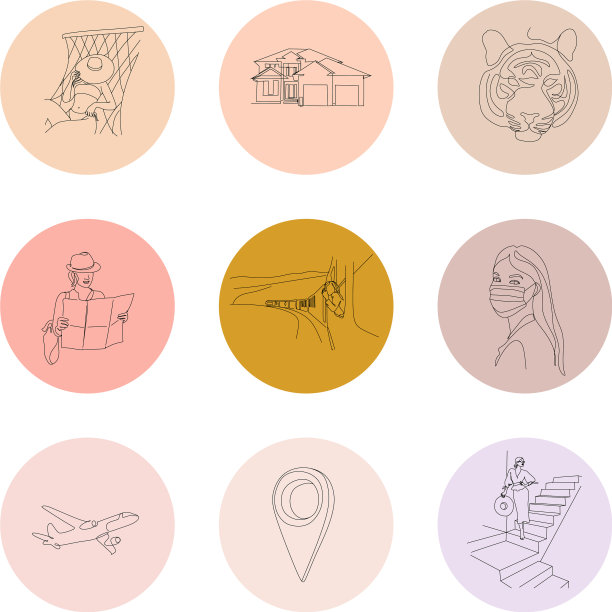 Instagram突出图标设置图像图片下载