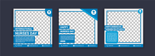 国际护士节社交媒体模板图片下载