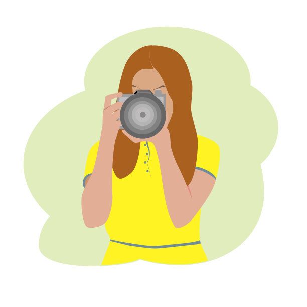 女摄影师图片下载