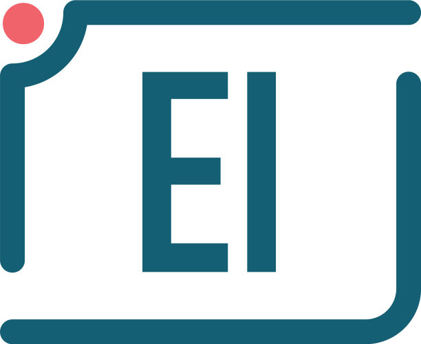 首字母EI相机logo设计模板图片下载
