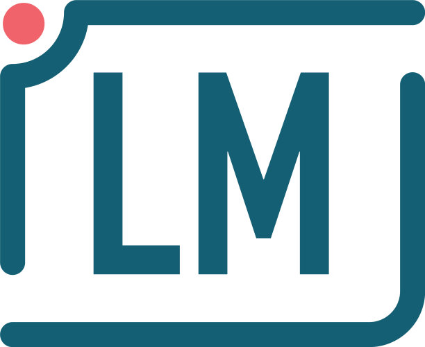 首字母LM相机标志设计模板图片下载